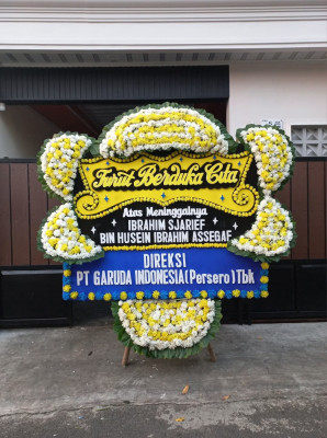 Papan Bunga Duka di Manggar Baru