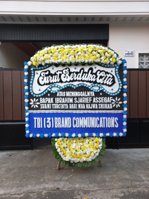Papan Bunga Duka di Manggar Baru